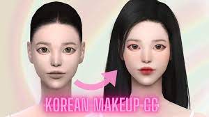 korean makeup sims 4 custom content