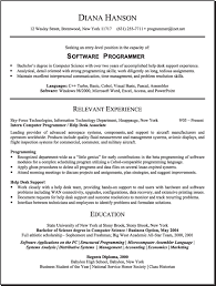 Sample computer science student resume Resume Samples Templates Examples Vault Com
