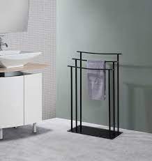 modern bathroom towel rack stand
