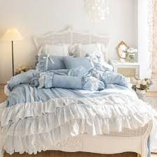 Luxury Princess Lace Ruffles Bedding