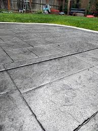 Stamped Concrete Patio Concrete Patio