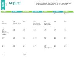 2015 Calendar Template Excel Stagingusasport Info