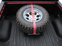 n fab truck bed tire carrier realtruck