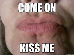 kissing lips memes quickmeme