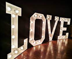 Letters Lighted Marquee Letters