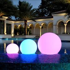 Multi Coloured Led Light Ball 20cm