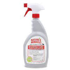 disinfectant stain and odor remover for