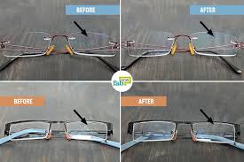 With plastic lenses, it's possible to completely remove the coating and its scratched appearance using something like nail polish remover if you are buying quality glasses from a reputable brand, then you should call them to get your lenses replaced, he said. How To Remove Scratches From Glasses With Just 1 Ingredient Fab How