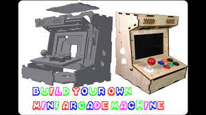 diy mini arcade cabinet porta pi 9inch