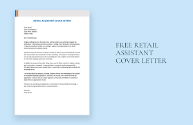 retail istant cover letter in word