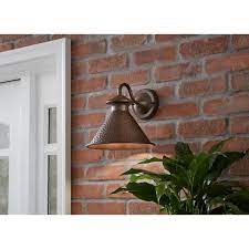 Antique Copper Outdoor Wall Lamp