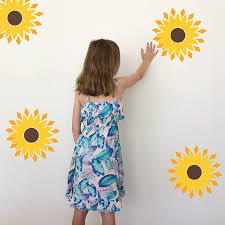 Sunflower Wall Sticker Removable Wall