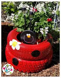 Diy Ladybug Planter And Table Snappy Tots