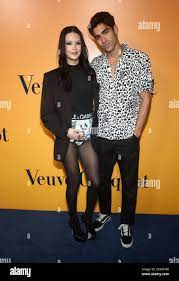 Beverly Hills, California, USA. 25th Oct, 2022. Amanda Steele, Francisco  Escobar. Veuve Clicquot Celebrates 250th Anniversary With Solaire  Exhibition held at Ralph Lauren in Los Angeles. Credit: AdMedia Photo  via/Newscom/Alamy Live News
