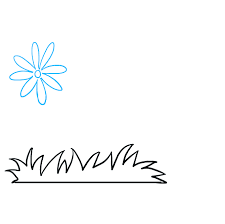 How To Draw A Flower Garden Really