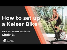 How To Setup A Keiser Bike With Cindy B