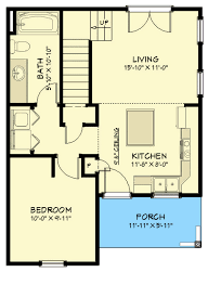 Compact Cottage Plan With Loft