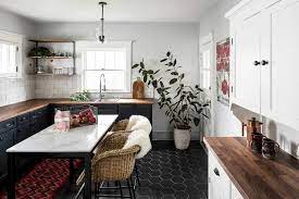 24 beautiful kitchen floor tile ideas
