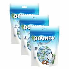 bounty miniatures coconut filled