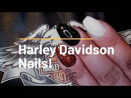 harley davidson inspired nails you