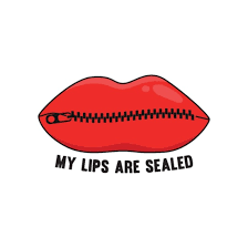 my lips are sealed men s t shirt