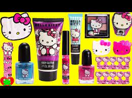 o kitty mega cosmetics set and