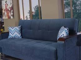 Blue Sofa Bed By Empire Furniture