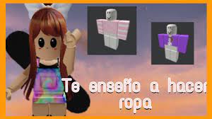 Dentro de la plataforma de juego podrás crear y. Asi Podras Hacer Ropa Para Roblox Tutorial Youtube