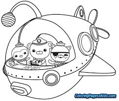 Octonauts coloring pages for kids. Coloring Pages 4 Kidz