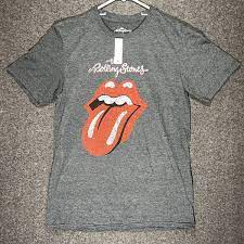 rolling stones tongue and lips logo t