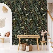 Forest Foliage Wallpaper Removable