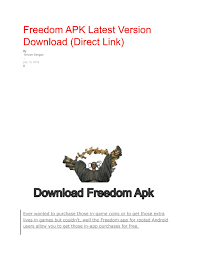 You'll need to know how to download an app from the windows store if you run a. Freedom Apk Latest Version Download By Freedomforwindowsapp Issuu