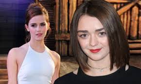 Such as png, jpg, animated gifs, pic art, logo, black. Game Of Thrones Star Maisie Williams Is Impatient With Emma Watson S First World Feminism Daily Mail Online