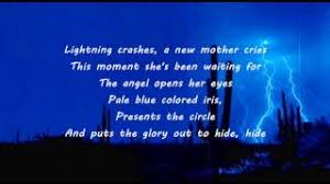 Live Lightning Crashes Lyrics Youtube