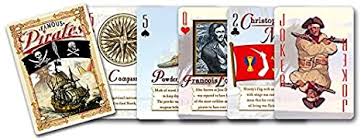 Maybe you would like to learn more about one of these? Amazon Com Famous Pirates Playing Cards Deck Of 54 Cards Toys Games