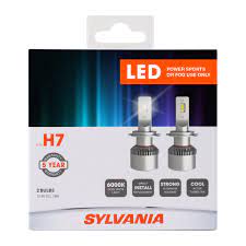 sylvania h7 led fog powersports bulb
