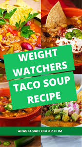 weight watchers taco soup recipe easy