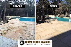 Before After Texas Stone Sealers