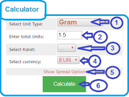 Gold Price Calculator Gram Kg Oz Tola Gold Calculator