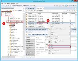 column comments with ibm data studio