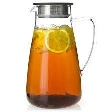 Flask Glass Iced Tea Jug The Puratea