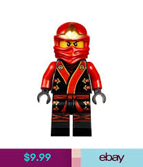 lego ninjago red kai character custom