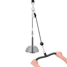 Learn how a pulley system can lift heavy objects! Fitness Diy Pulley Cable Machine Attachment System Lifting Arm Hand Strength Training Leg Tendon Buy From 82 On Joom E Commerce Platform