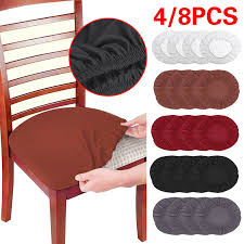 Round Dining Chair Seat Cover