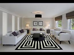 black and white interior design living