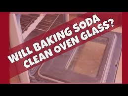 Cleaning Oven Glass With Baking Soda