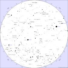 Monthly Sky Chart Taralaya