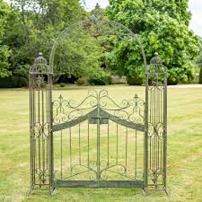 Osbourne Grohl Metal Gated Garden Arch