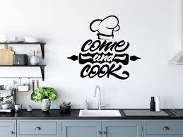 Kitchen Wall Decal Cooking Wall Decal