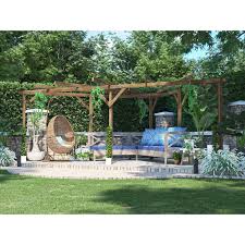 Corner Pergola Kit Diy Garden Plants